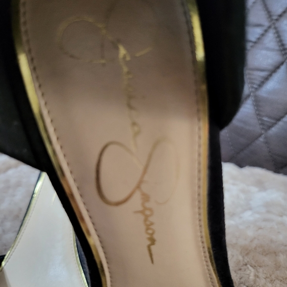 Jessica Simpson Black Heels, size 7 - Picture 3 of 7